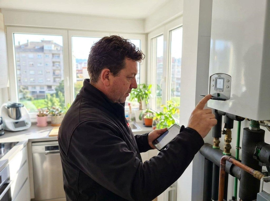 Foto 1 Diagnóstico y reparación de códigos de error en calderas en Vigo