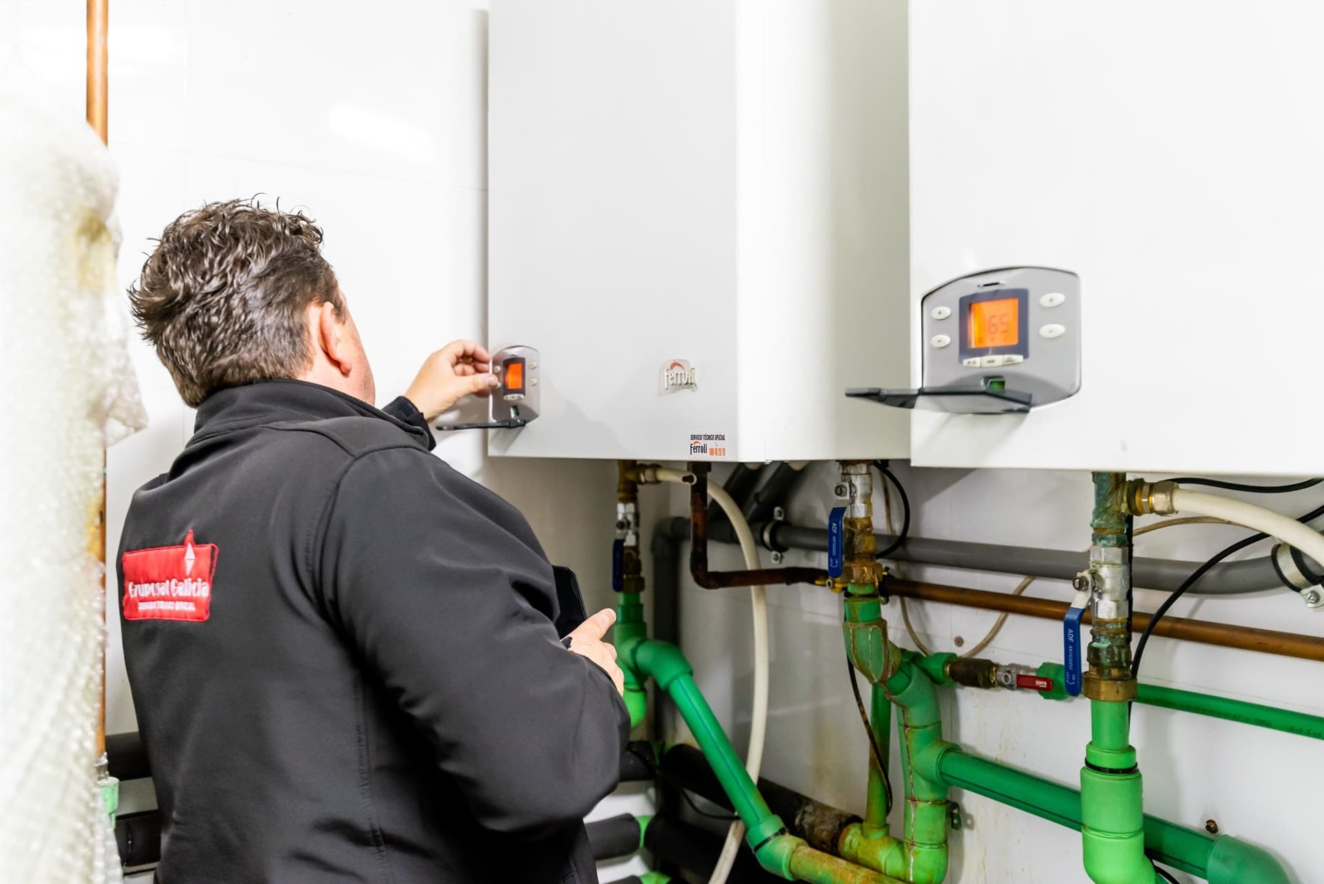 Reparar caldera en Redondela