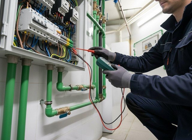 Mantenimiento eléctrico de cuadros y conexiones en salas de calderas en Vigo - Imagen 1