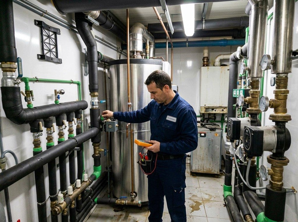 Foto 1 Mantenimiento preventivo de salas de calderas en empresas de Vigo