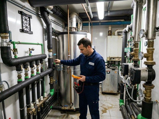 Mantenimiento preventivo de salas de calderas en empresas de Vigo